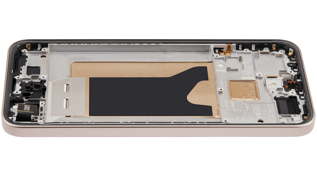 OLED-Display mit Rahmen für Xiaomi 15T (Refurbished) (Rose Gold)