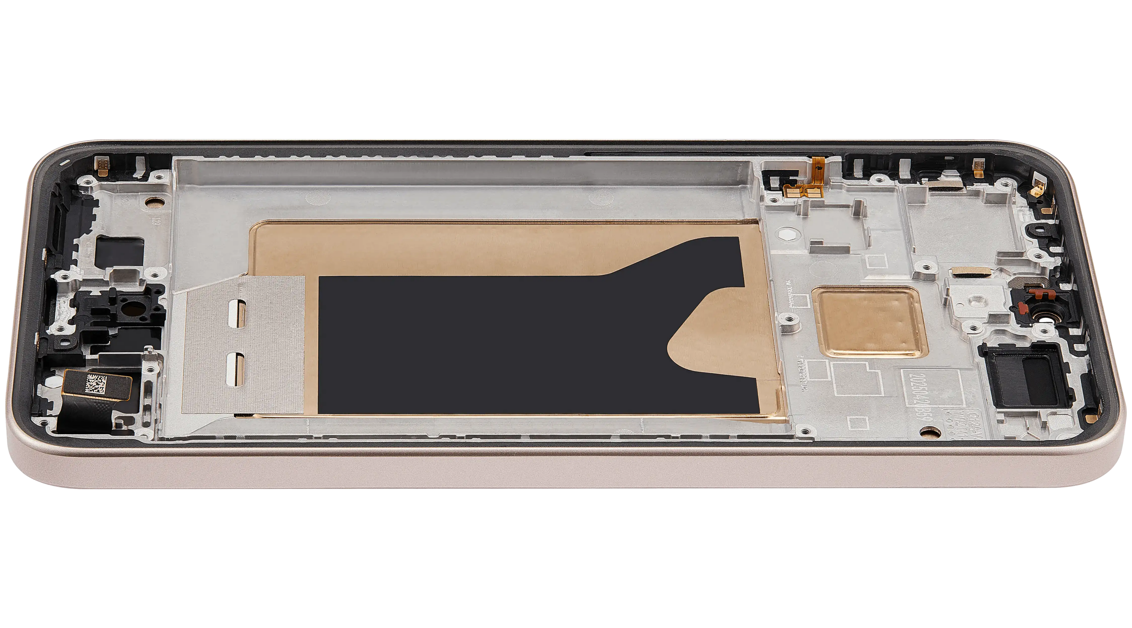 OLED-Display mit Rahmen für Xiaomi 15T (Refurbished) (Rose Gold)