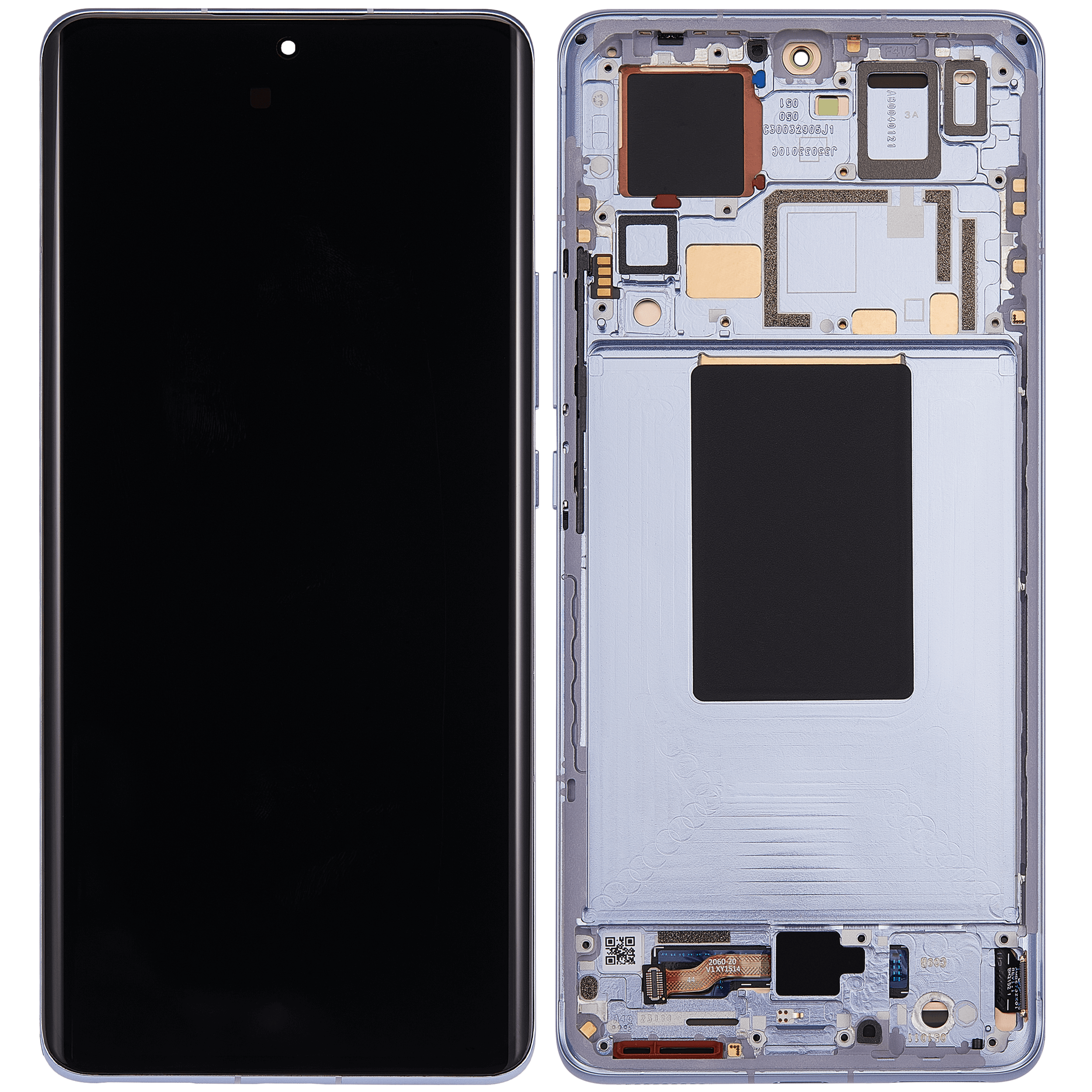 OLED-Display mit Rahmen für Xiaomi 12 Pro / 12S Pro (Refurbished) (Blau)