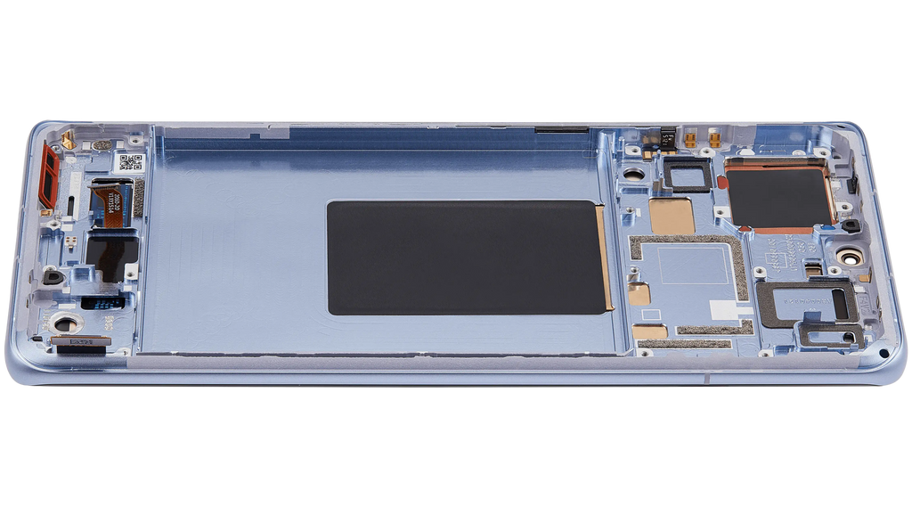 OLED-Display mit Rahmen für Xiaomi 12 Pro / 12S Pro (Refurbished) (Blau)