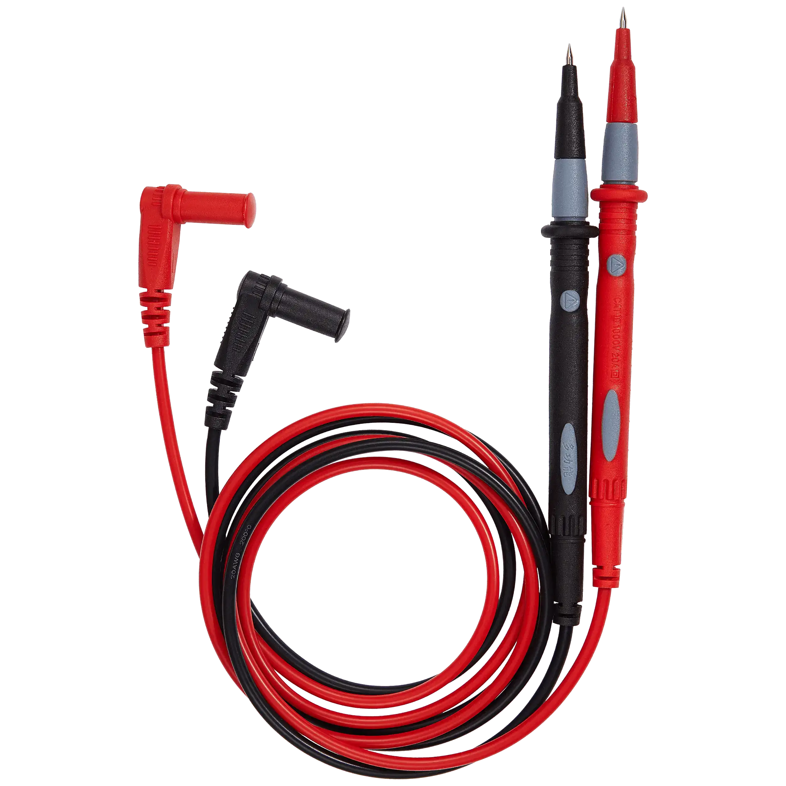 Ultra-thin multimeter test leads (1000Vmax) (20A)