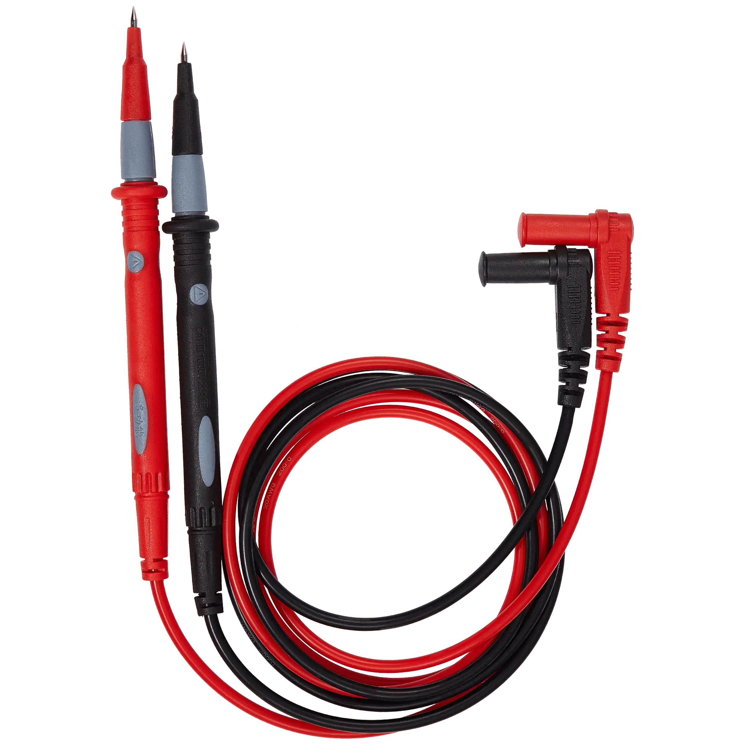 Ultra-thin multimeter test leads (1000Vmax) (20A)