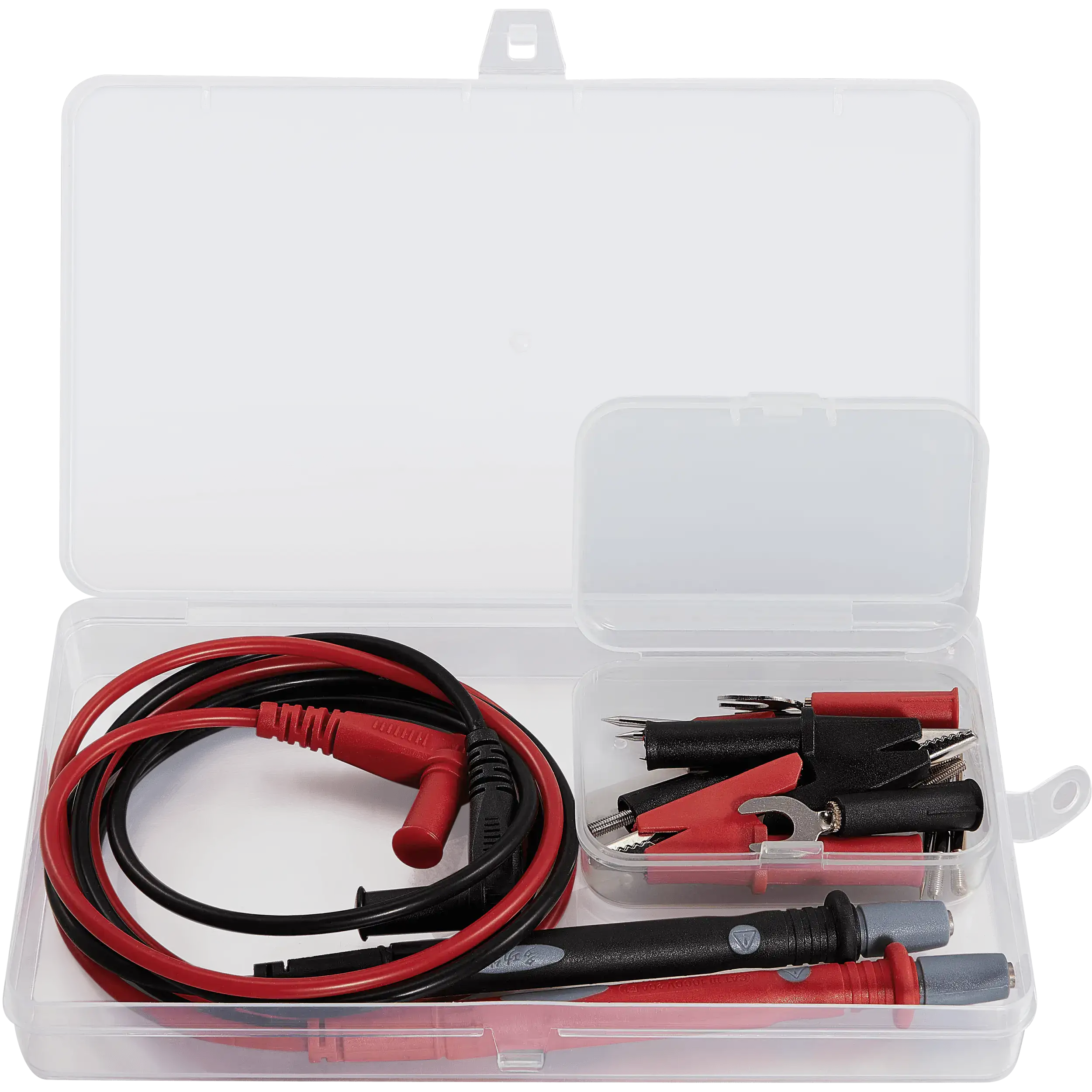 Ultra-thin multimeter test leads (1000Vmax) (20A)