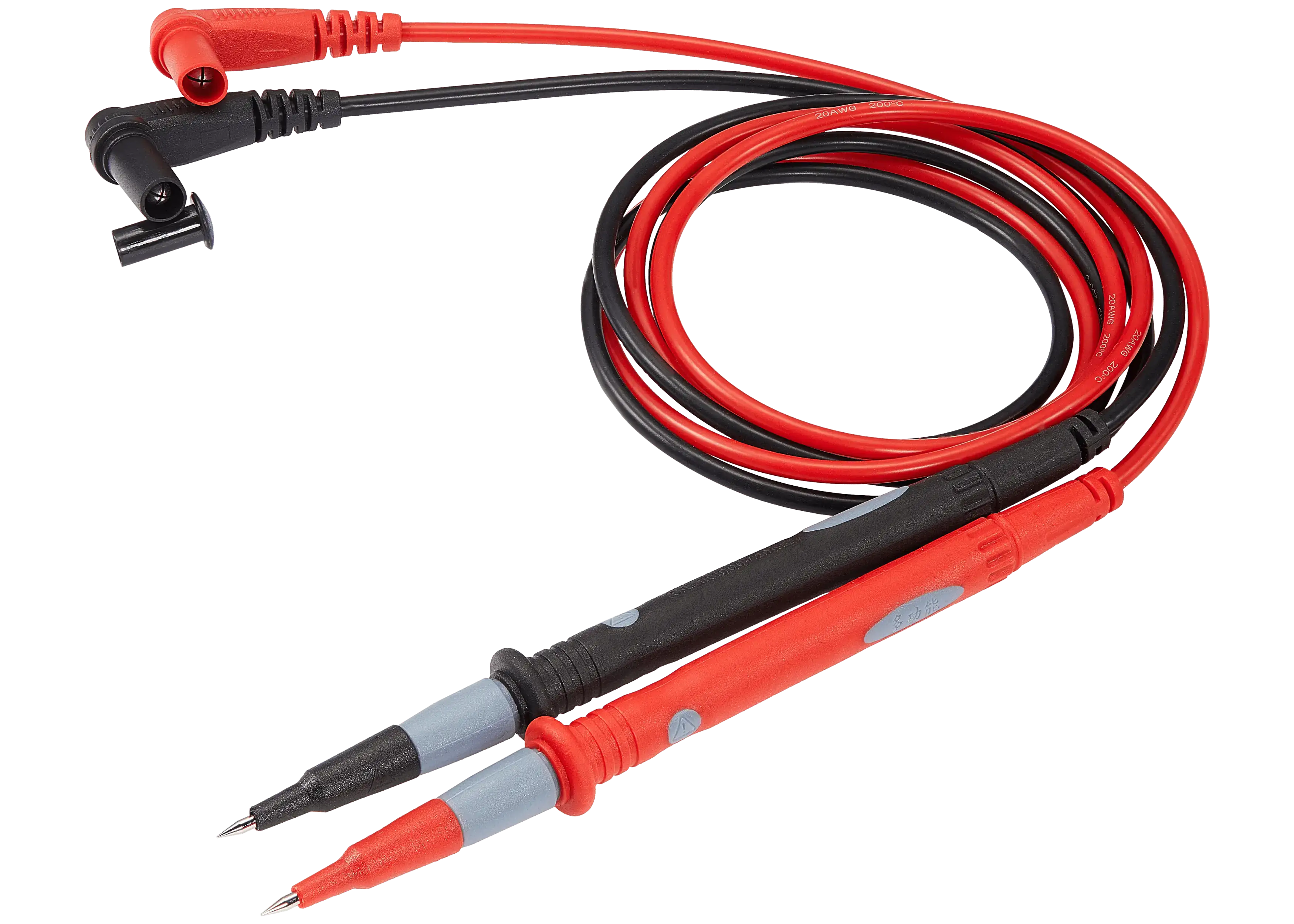 Ultra-thin multimeter test leads (1000Vmax) (20A)
