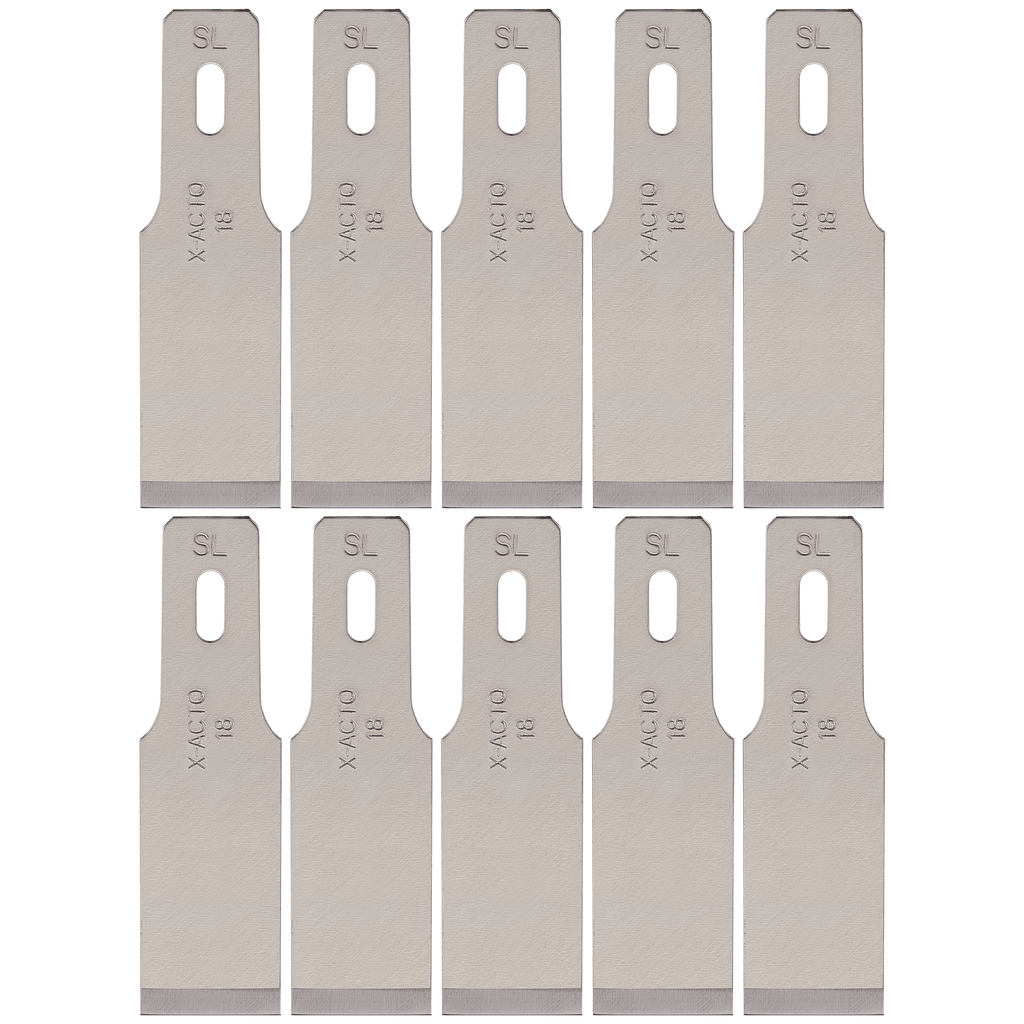 X-Acto No. 18 Schwere Meißelklingen (10er-Pack)