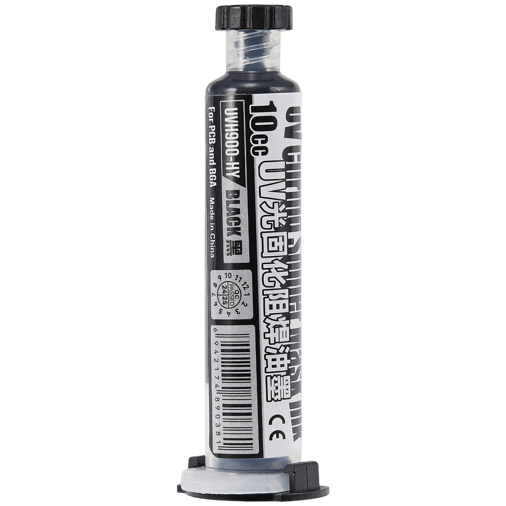 UV-Lötstopplack Black 10mL (Mechanic)