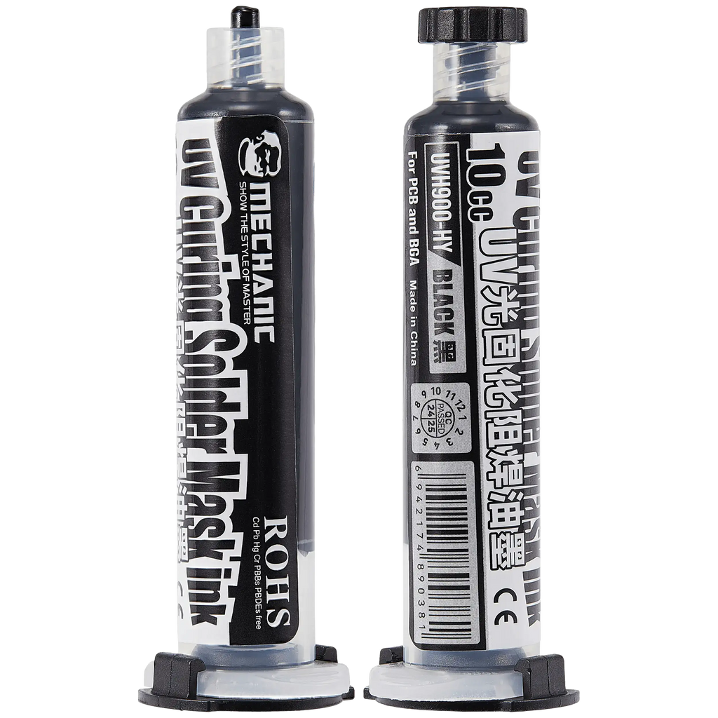 UV-Lötstopplack Black 10mL (Mechanic)