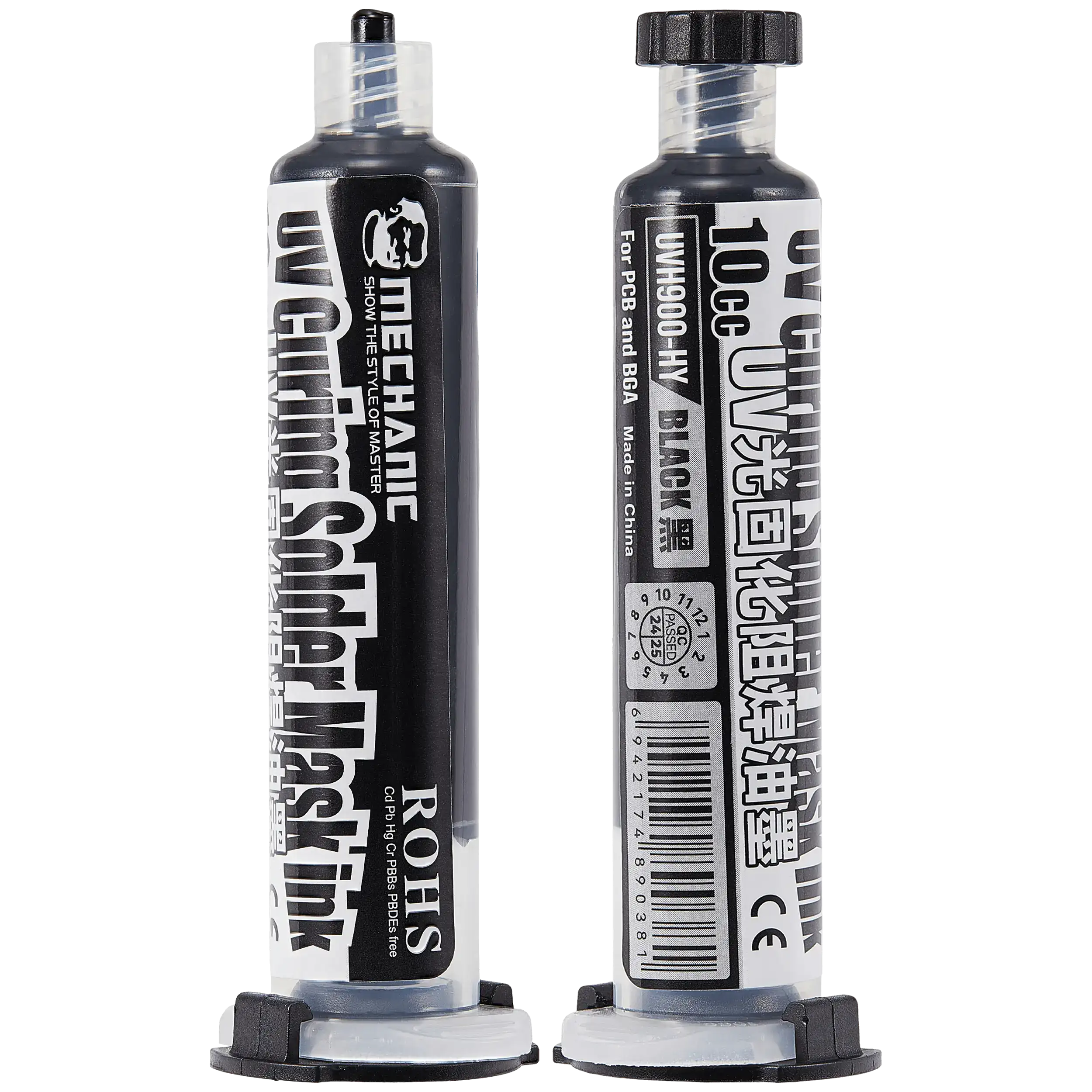 UV-Lötstopplack Black 10mL (Mechanic)