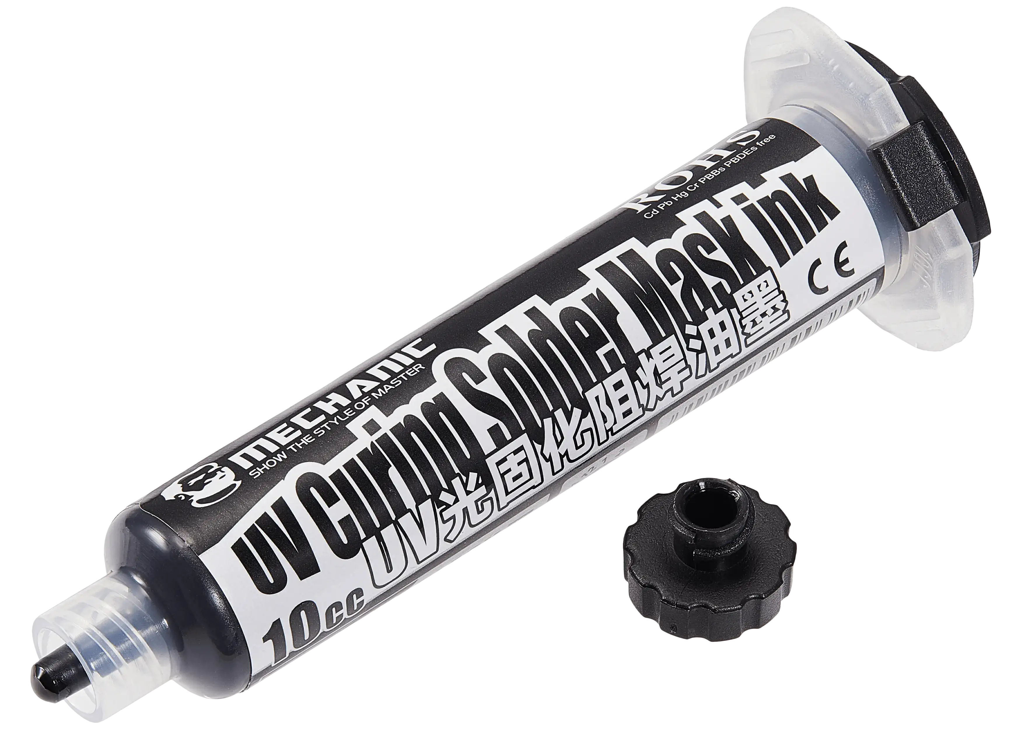 UV-Lötstopplack Black 10mL (Mechanic)