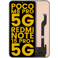 OLED-Display ohne Rahmen für Xiaomi Poco M8 Pro/Redmi Note 15 Pro+ refurbished