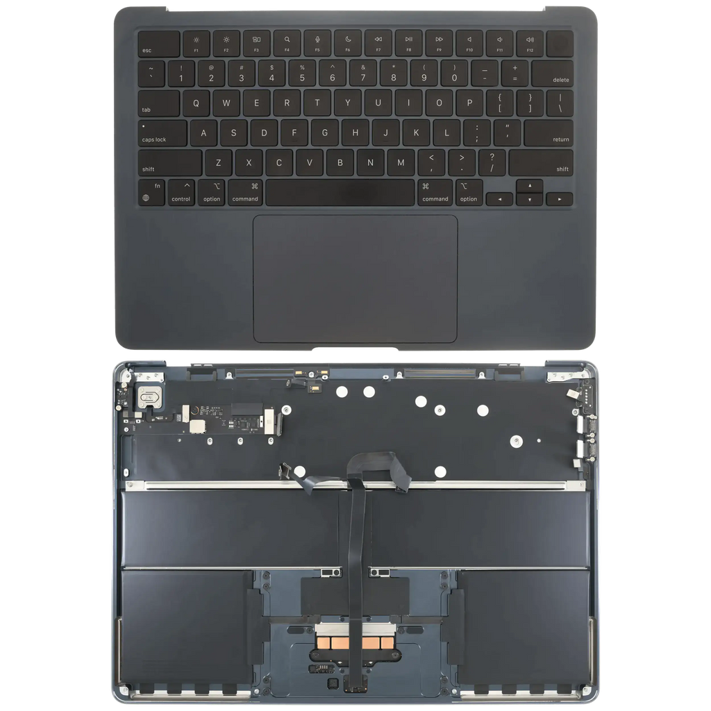 Top Case (with Battery and Keyboard) for MacBook Air 13" (A3113) (US English) (used OEM pull, Grade B) (Midnight)