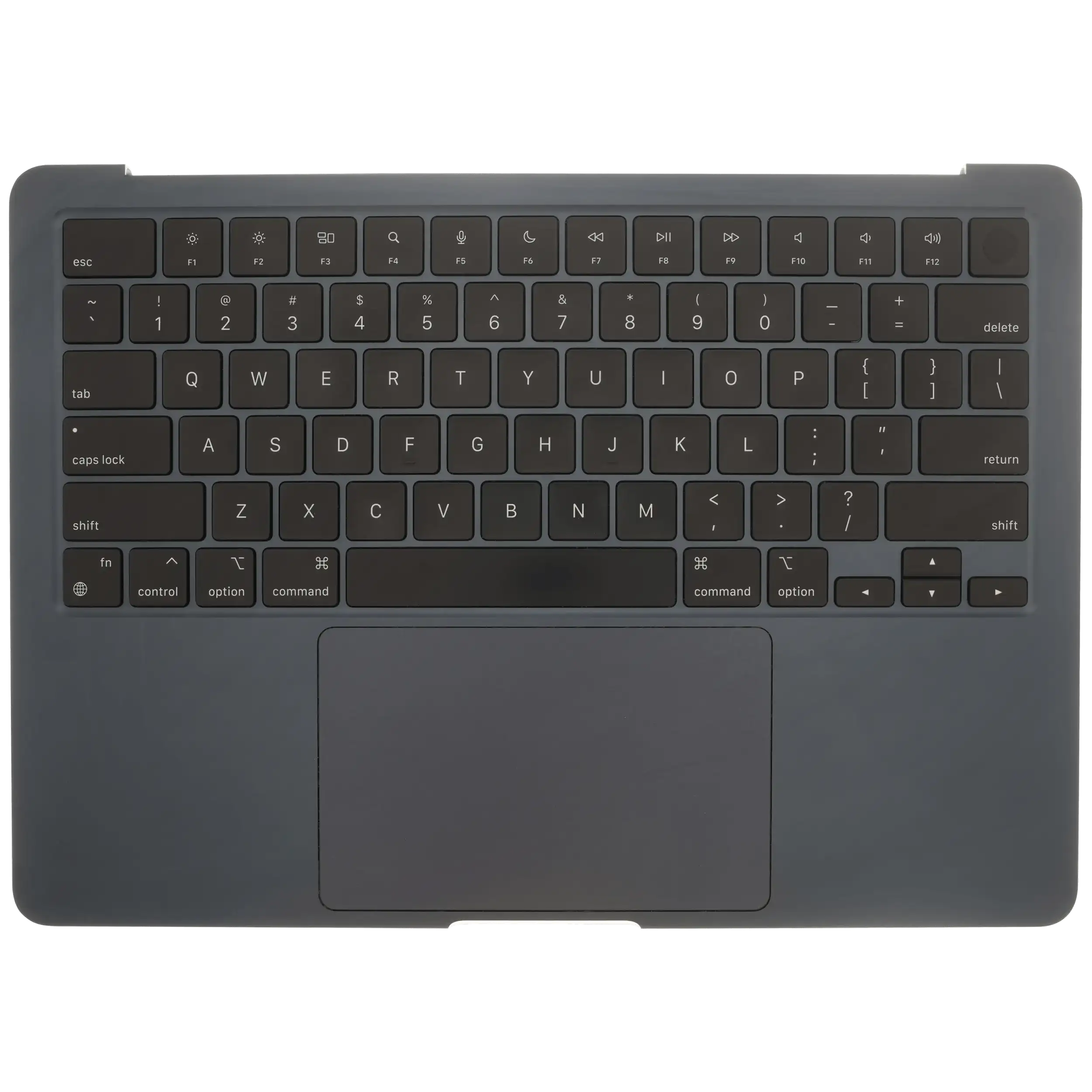 Top Case (with Battery and Keyboard) for MacBook Air 13" (A3113) (US English) (used OEM pull, Grade B) (Midnight)