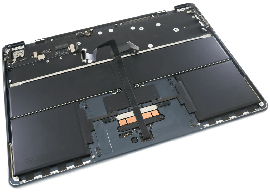 Top Case (with Battery and Keyboard) for MacBook Air 13" (A3113) (US English) (used OEM pull, Grade B) (Midnight)