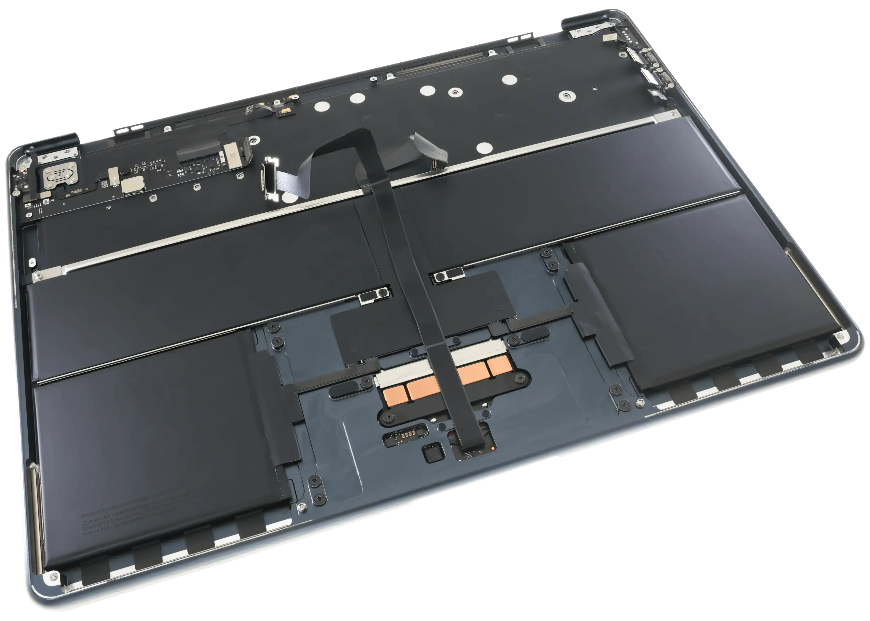Top Case (with Battery and Keyboard) for MacBook Air 13" (A3113) (US English) (used OEM pull, Grade B) (Midnight)