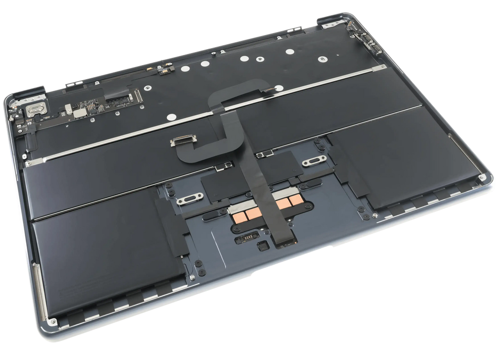Top Case mit Akku & Tastatur MacBook Air 13 A2681 US OEM Pull A Starlight