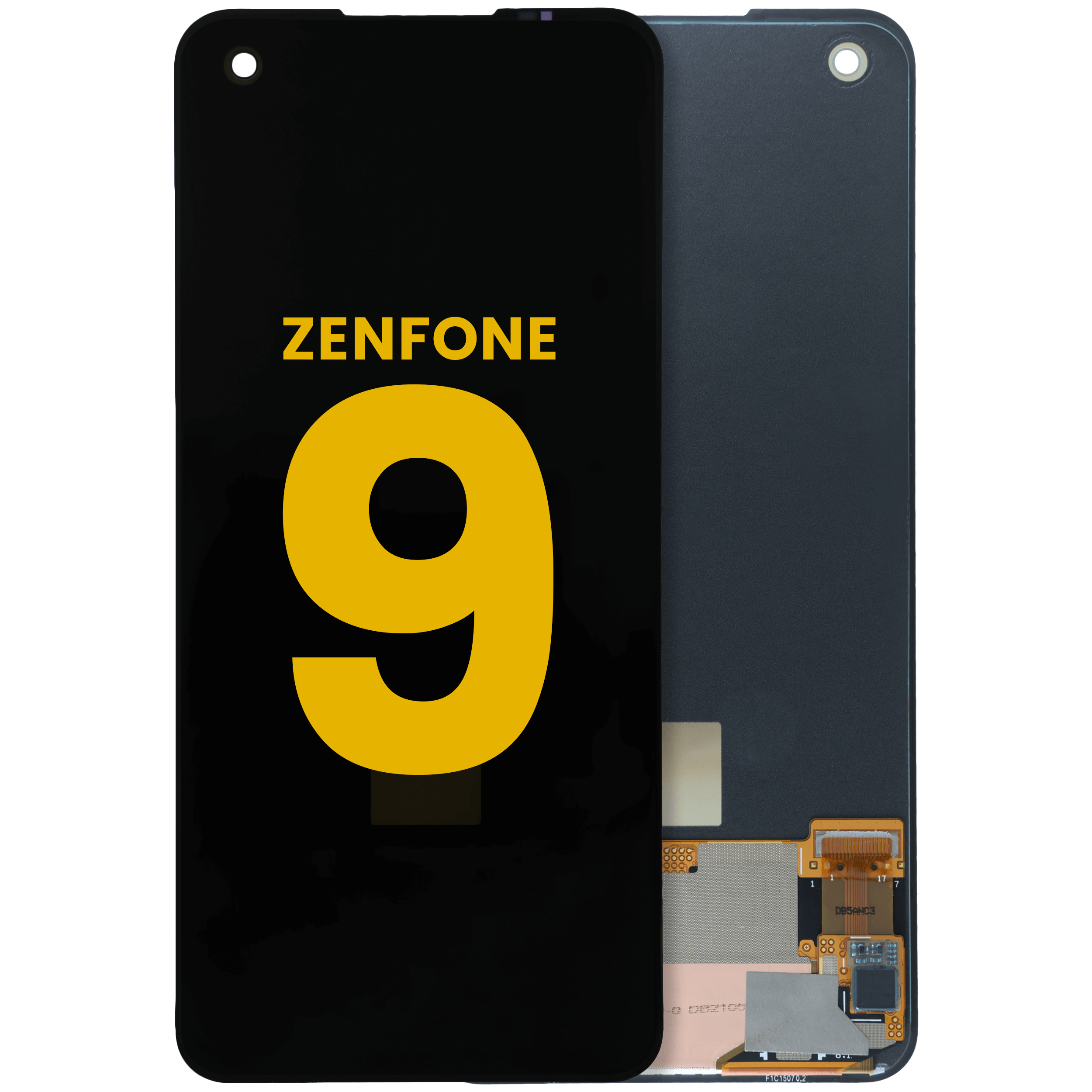 LCD-Display ohne Rahmen für Asus ZenFone 9 (Refurbished)