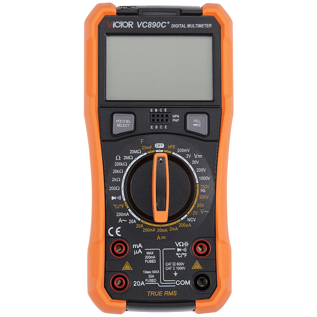 Victor VC890C+ Digital Multimeter Ohm Voltmeter