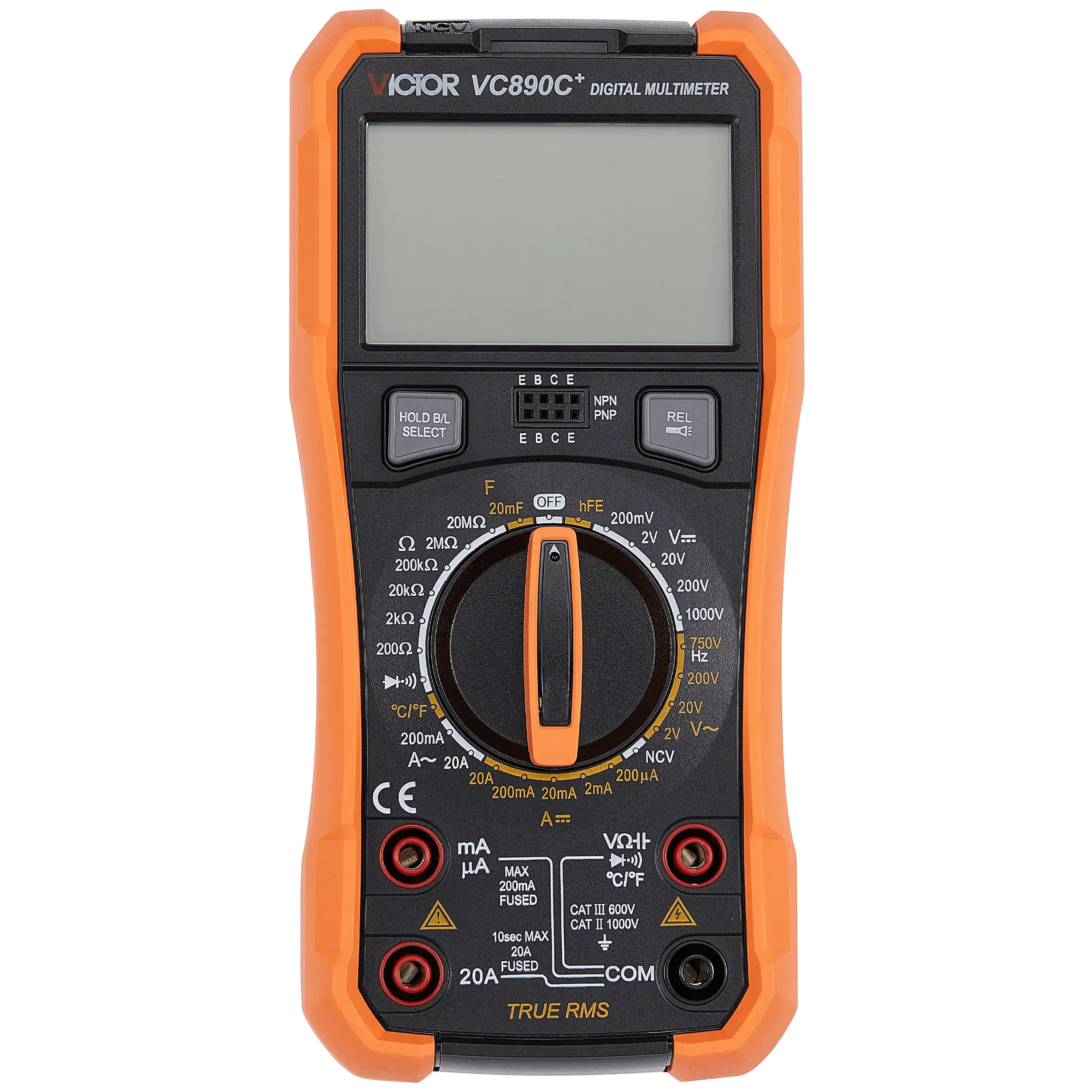 Victor VC890C+ Digital Multimeter Ohm Voltmeter