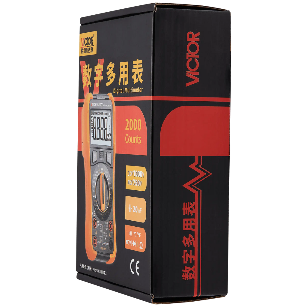 Victor VC890C+ Digital Multimeter Ohm Voltmeter