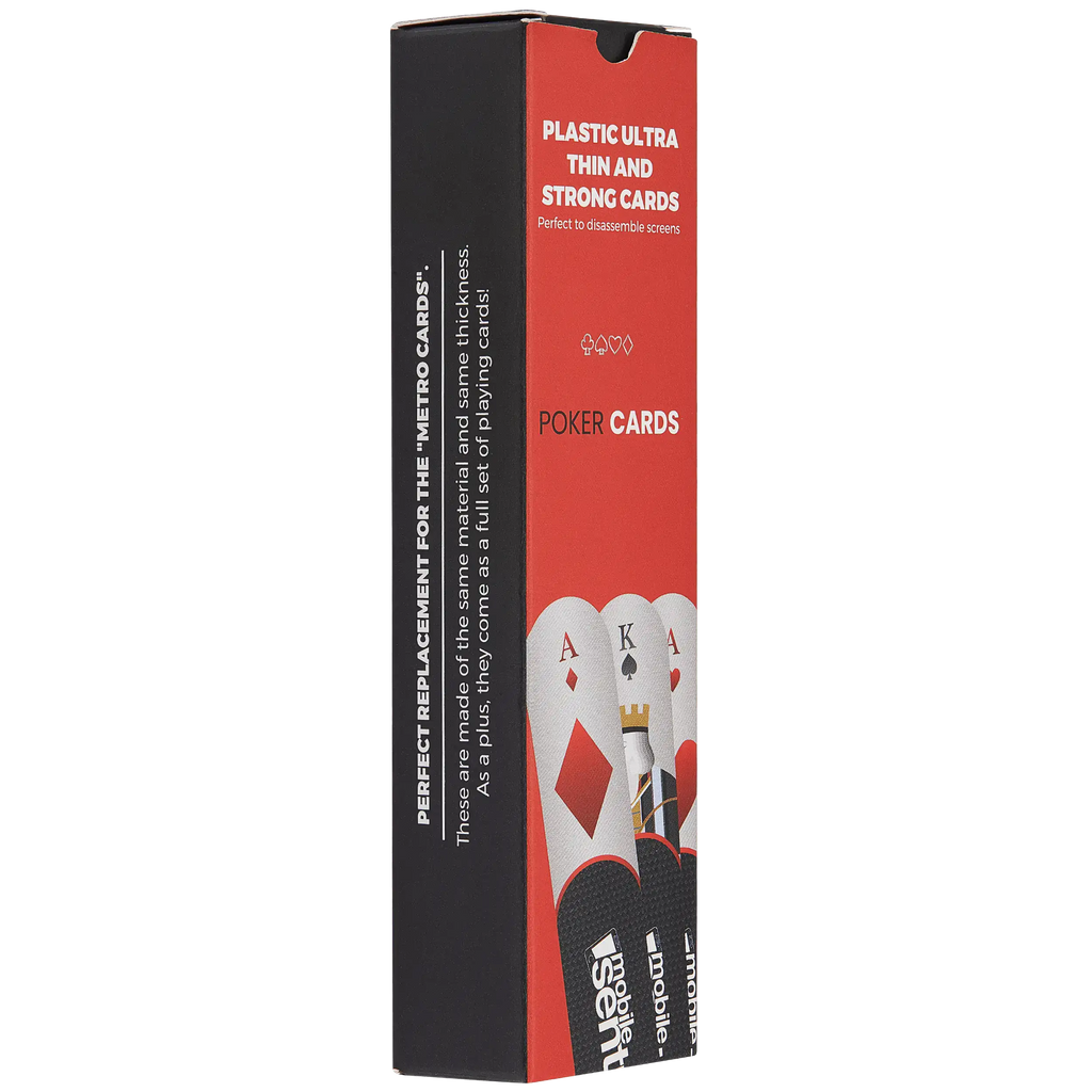 Plastic Ultra-thin and Strong Cards (50 pieces)
