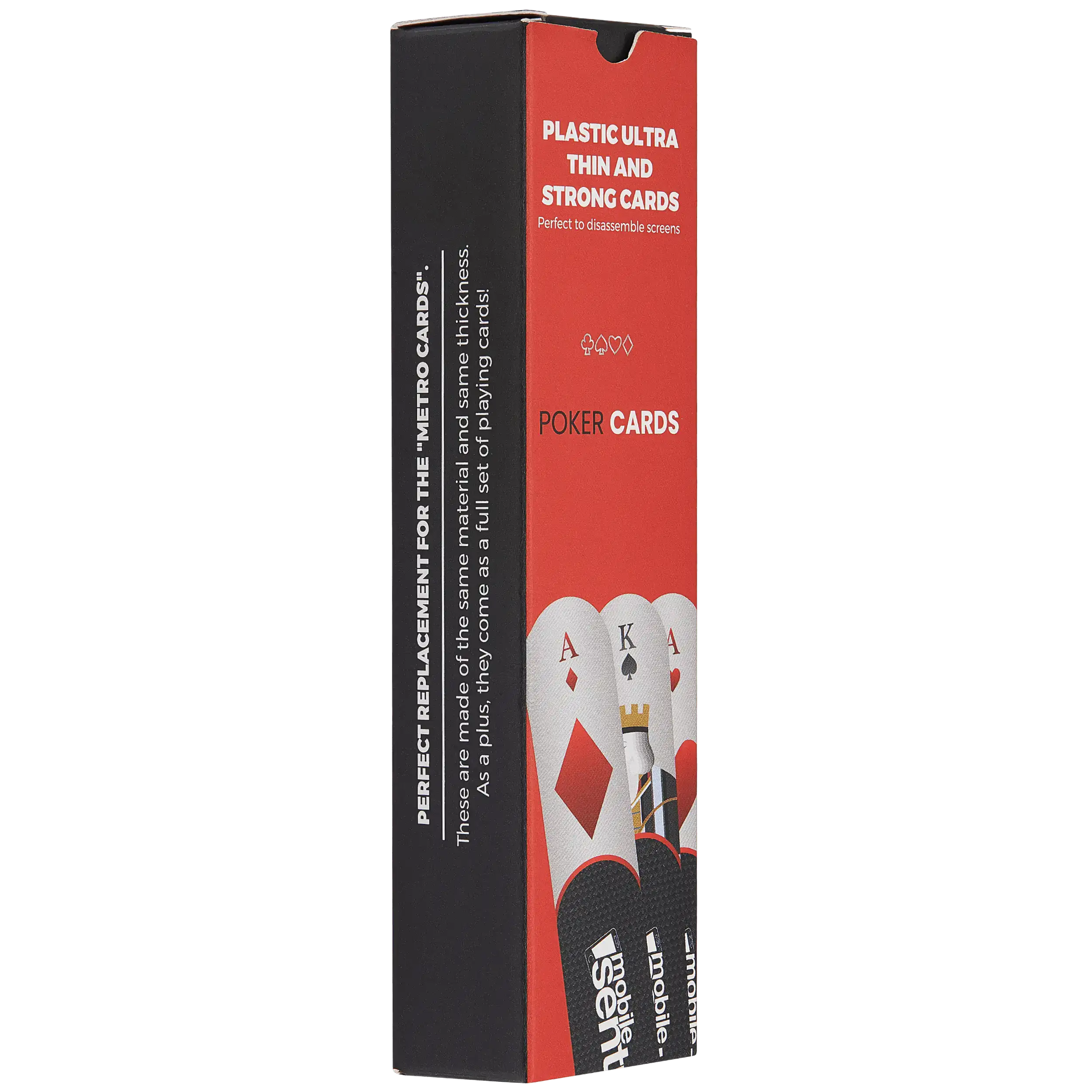Plastic Ultra-thin and Strong Cards (50 pieces)