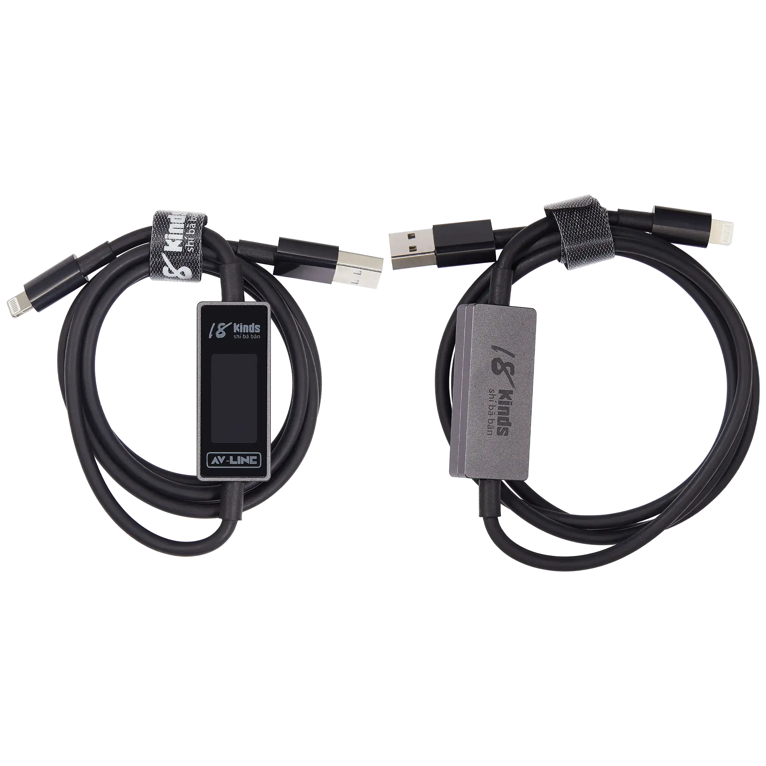 AV Line Pro Fast Power Amp Voltage Diagnostic Cable (Lightning to USB)