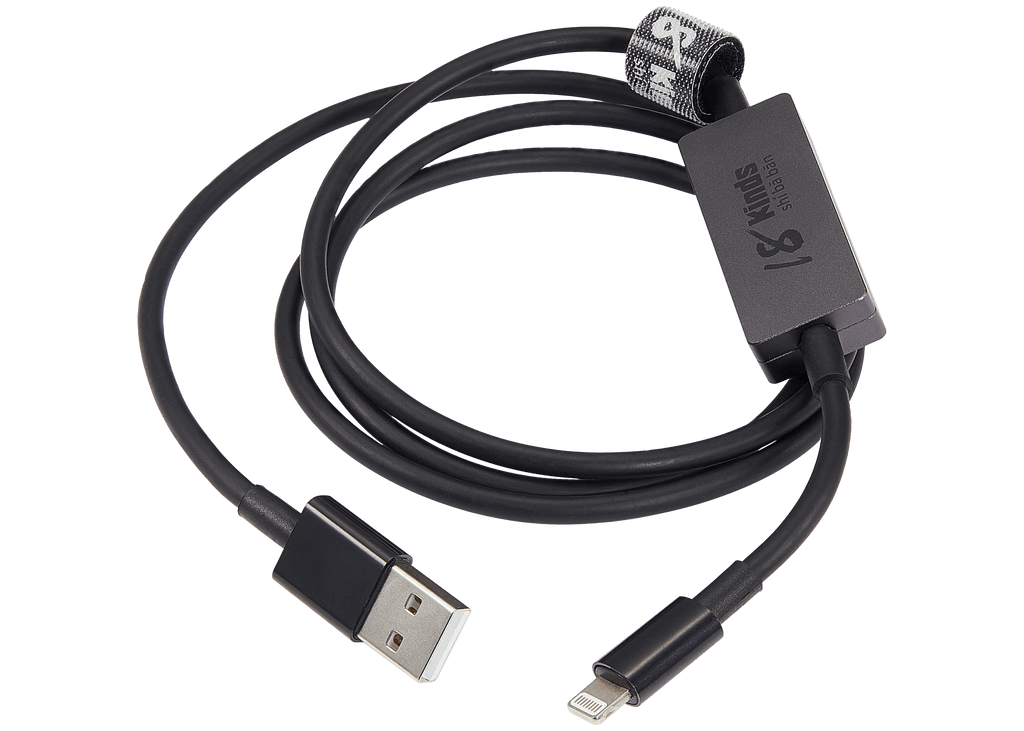 AV Line Pro Fast Power Amp Voltage Diagnostic Cable (Lightning to USB)