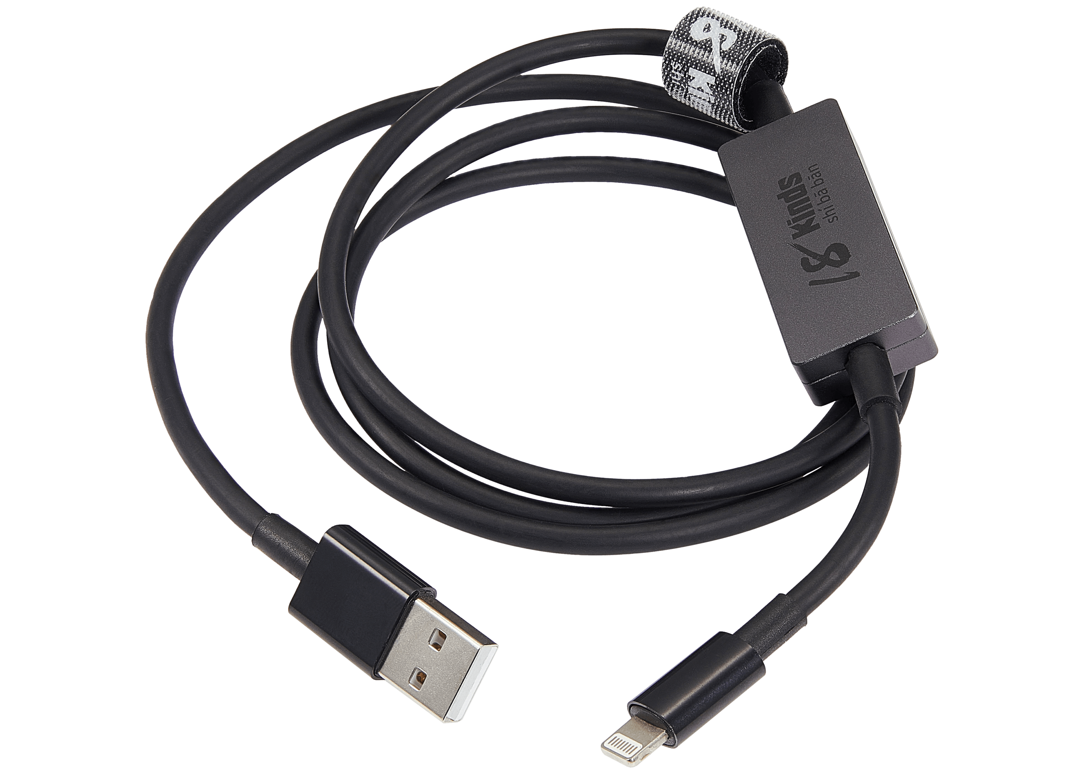 AV Line Pro Fast Power Amp Voltage Diagnostic Cable (Lightning to USB)