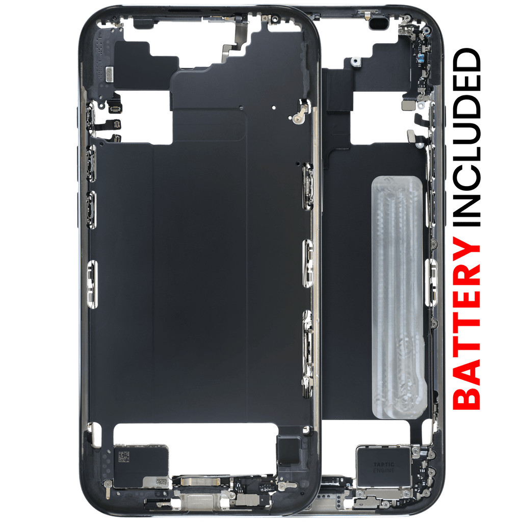 Backcover/Rahmen inkl. Akku für iPhone Air (US/CA) Original OEM Schwarz