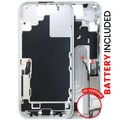 Backcover/Rahmen inklusive Akku für iPhone 17 (Original OEM) (US-Version) (Weiß)