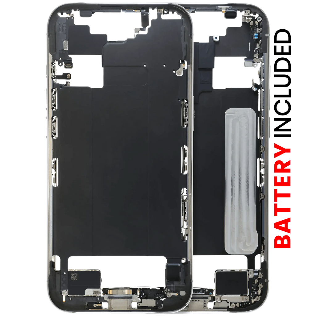 Back cover/frame including battery for iPhone Air (Original Apple) (US/CA Version) (White)