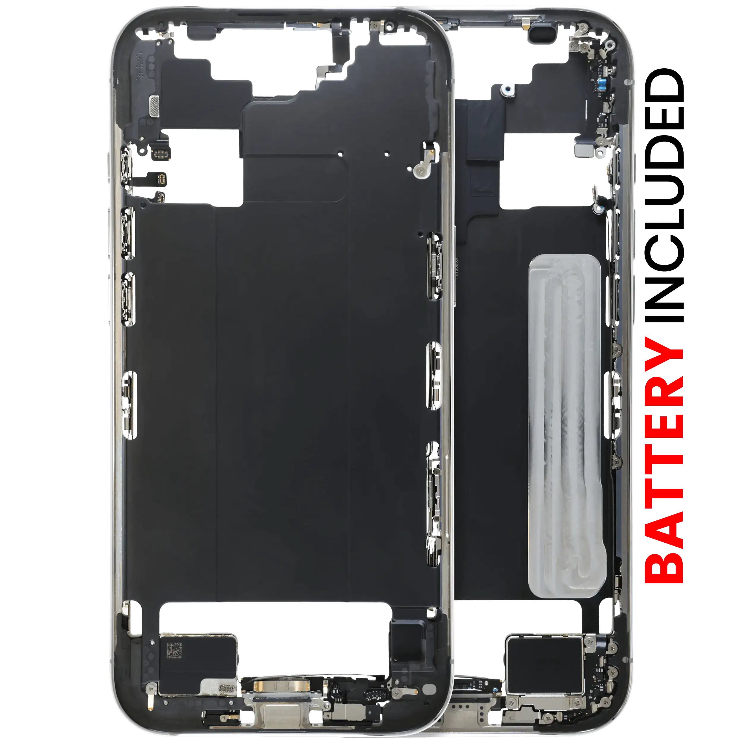 Back cover/frame including battery for iPhone Air (Original Apple) (US/CA Version) (White)