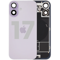 Backcover für iPhone 17 Lavender mit MagSafe, NFC & Blitz-Flexkabel – OEM Pull A