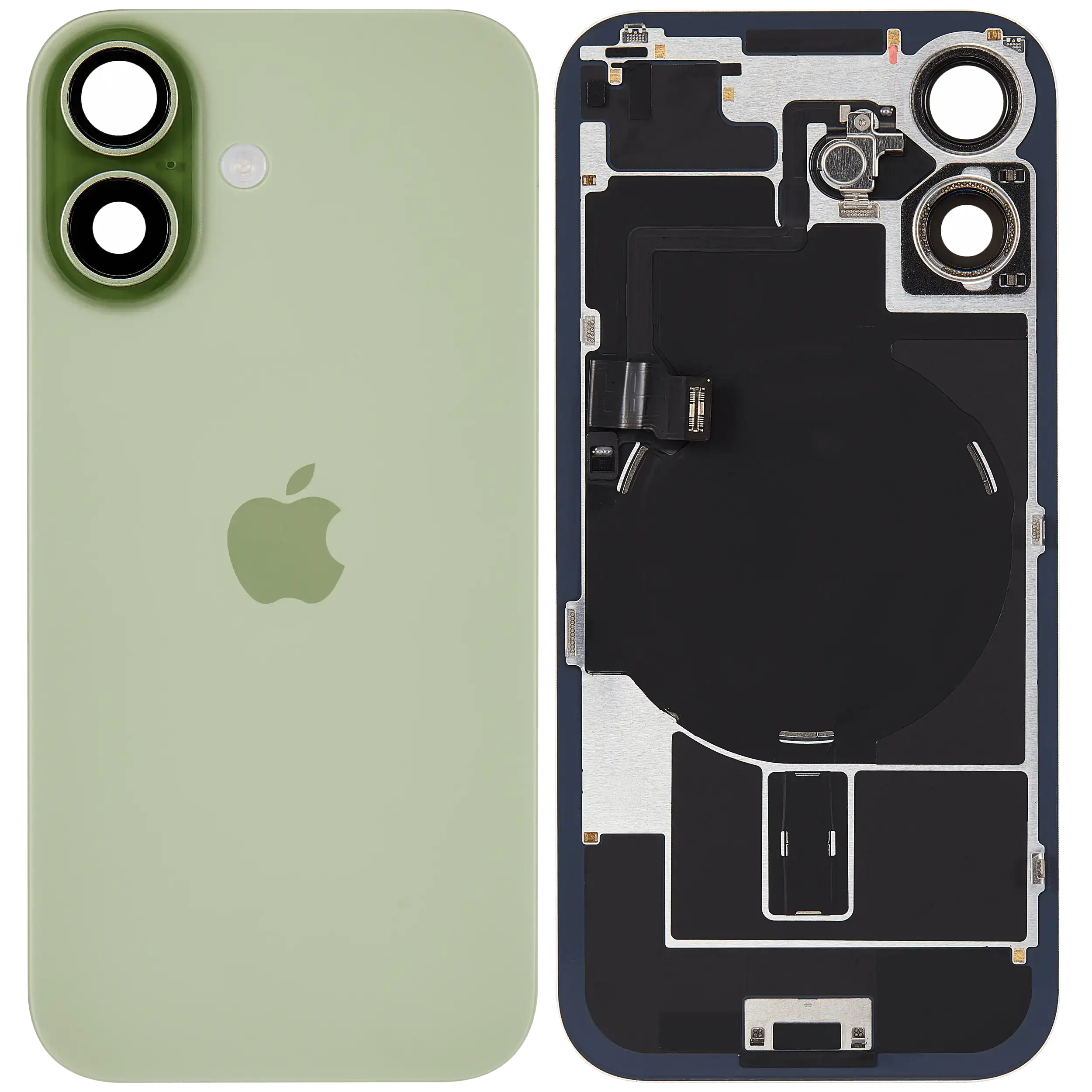 Original Apple-Ausbau B gebraucht – iPhone 17 Backcover Sage