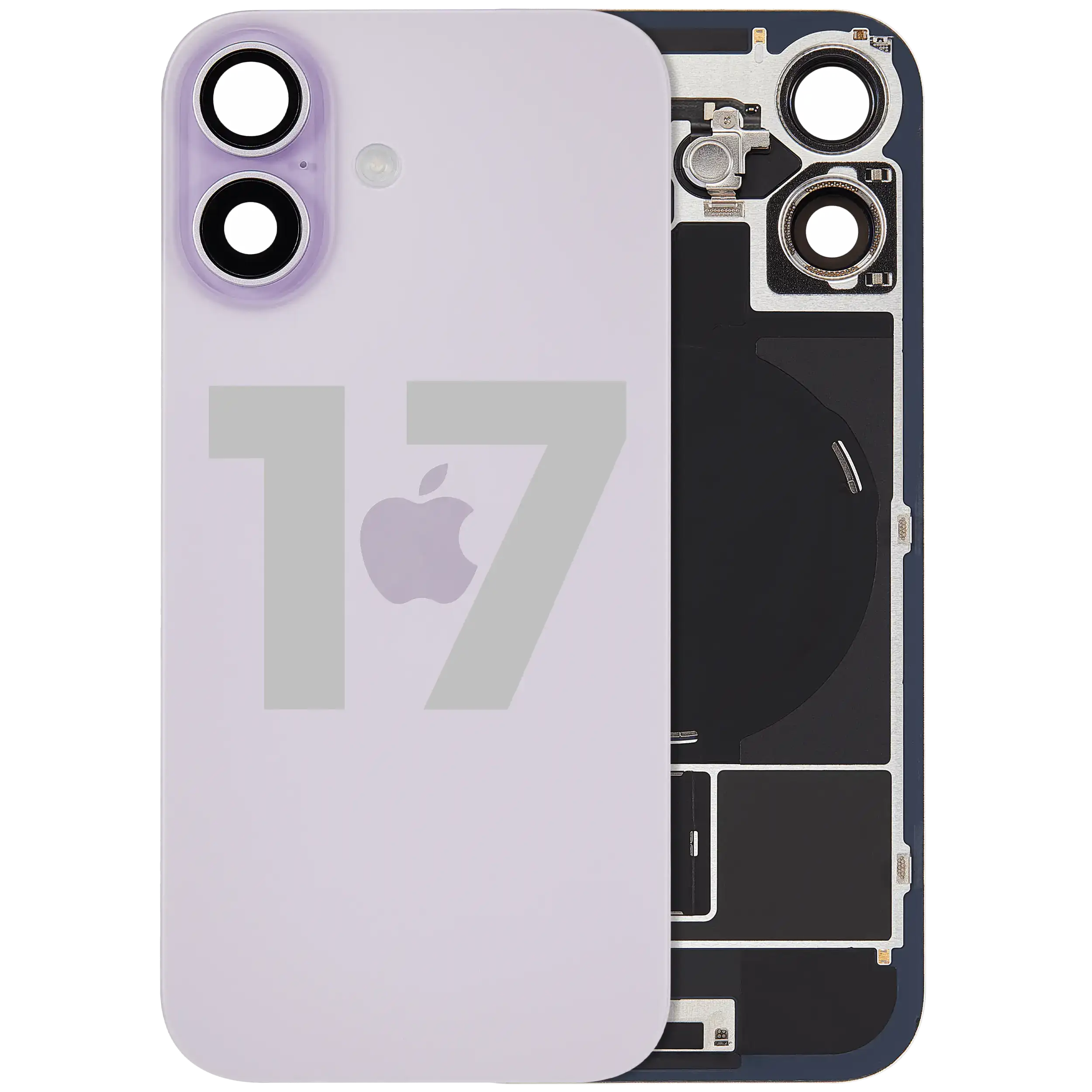 Original Apple-Ausbau C gebraucht – iPhone 17 Backcover Lavender
