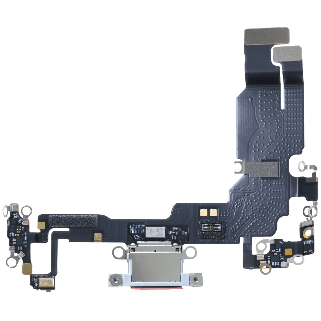 Ladebuchse-Flexkabel mit Platine für iPhone 15 (Original OEM) (Blau)