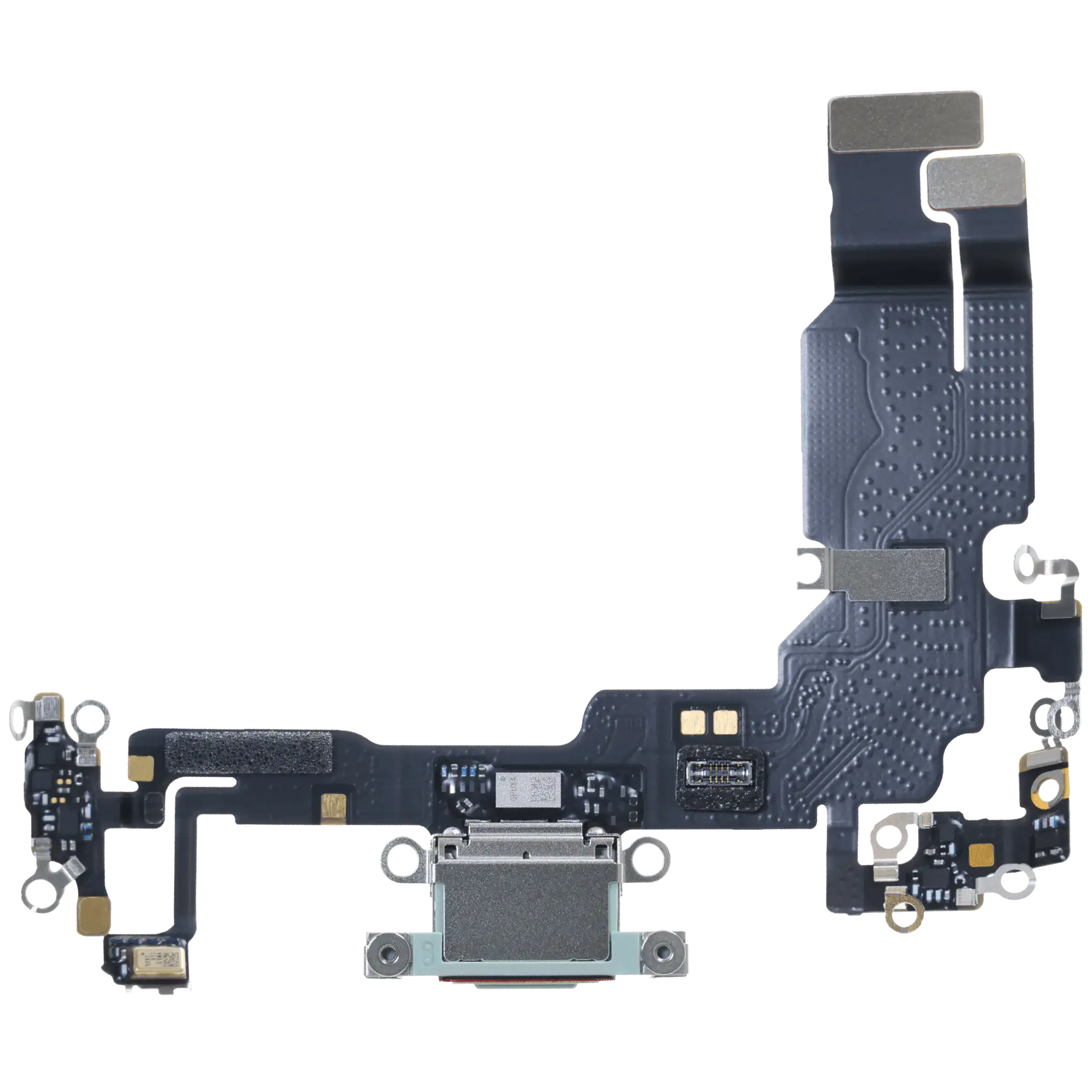 Ladebuchse-Flexkabel mit Platine für iPhone 15 (Original Apple) (Grün)