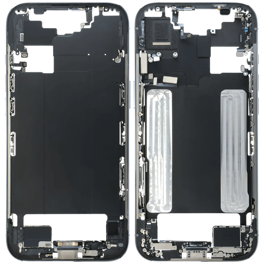 Back cover/frame including battery for iPhone Air (Original OEM) (US / CA Version) (Sky Blue)