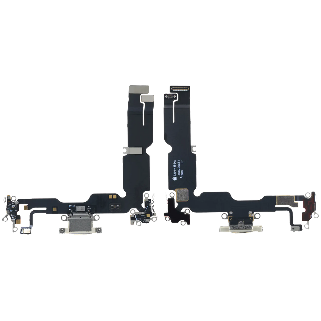 Charging Port Flex Cable with PCB for iPhone 15 Plus (Original OEM) (Yellow)