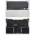 MacBook Pro 13 A2289 Top Case mit Akku & UK Tastatur Silber
