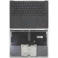 Top Case mit Tastatur für Surface Laptop 4 13,5" Spacegrau