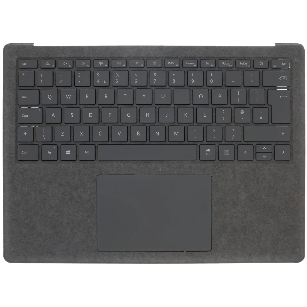Top Case mit Tastatur für Surface Laptop 4 13,5" Spacegrau