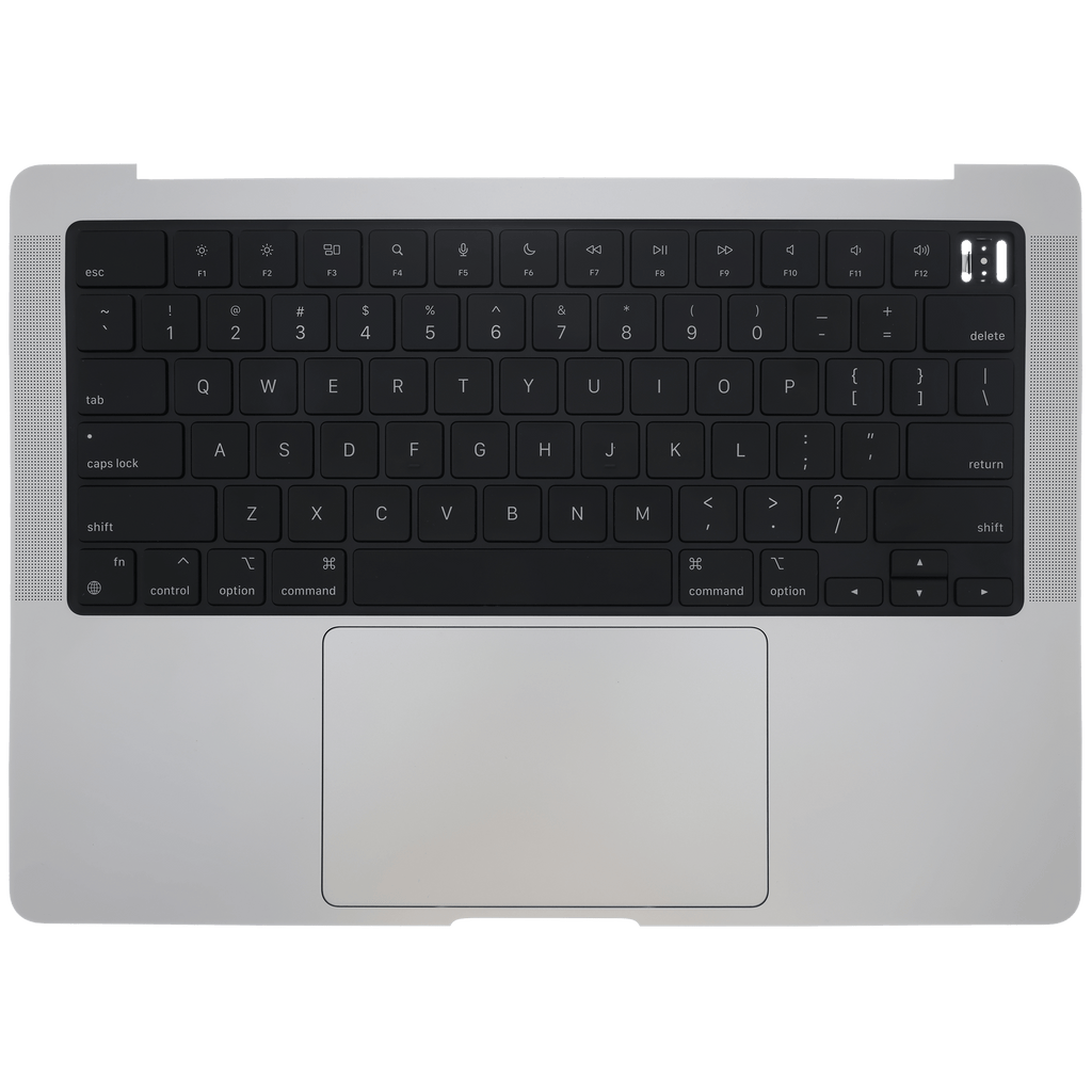 Topcase mit Akku und US-Tastatur für MacBook Pro 14" A2779 (2023) (Silber)