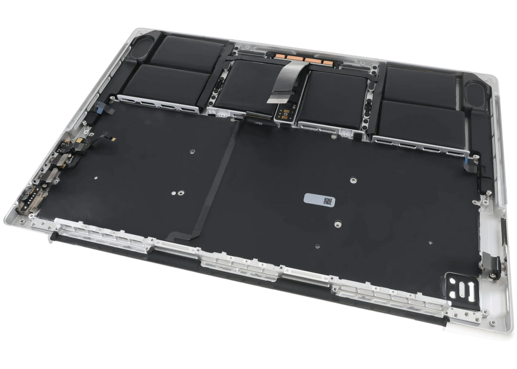 Topcase mit Akku und US-Tastatur für MacBook Pro 14" A2779 (2023) (Silber)