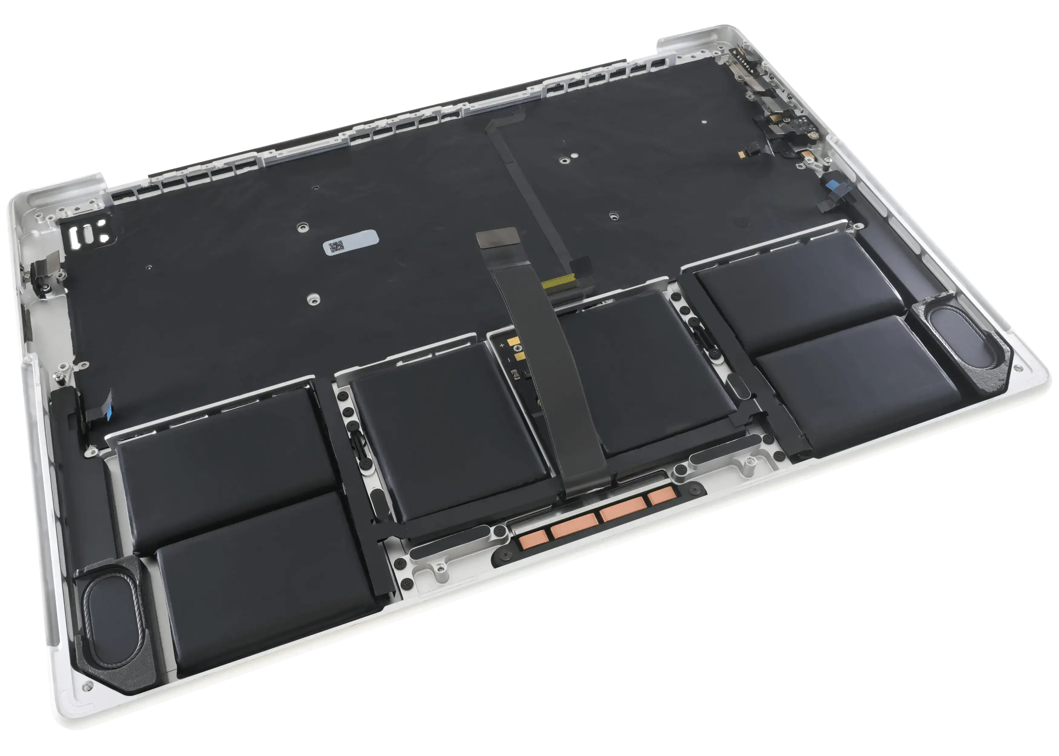 Topcase mit Akku und US-Tastatur für MacBook Pro 14" A2779 (2023) (Silber)