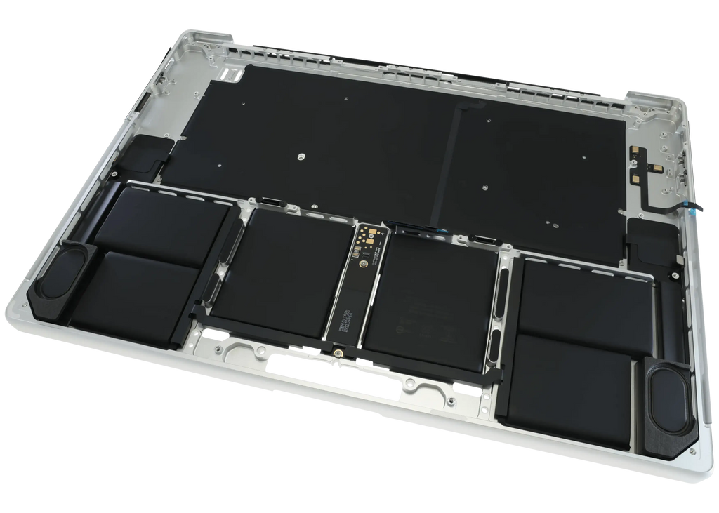 Original OEM Top Case mit Akku & US-Tastatur für MacBook Pro 16" A2780 Silber