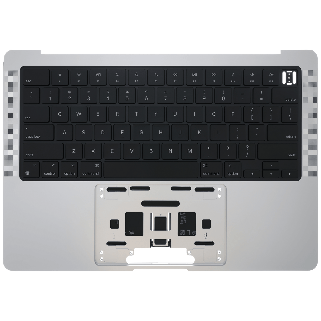 Top Case with Battery and Keyboard for MacBook Pro 14" A2442 (2021) Pro / Max / Pro 14" A2779 (2023) (Original OEM) (US Keyboard) (Silver)