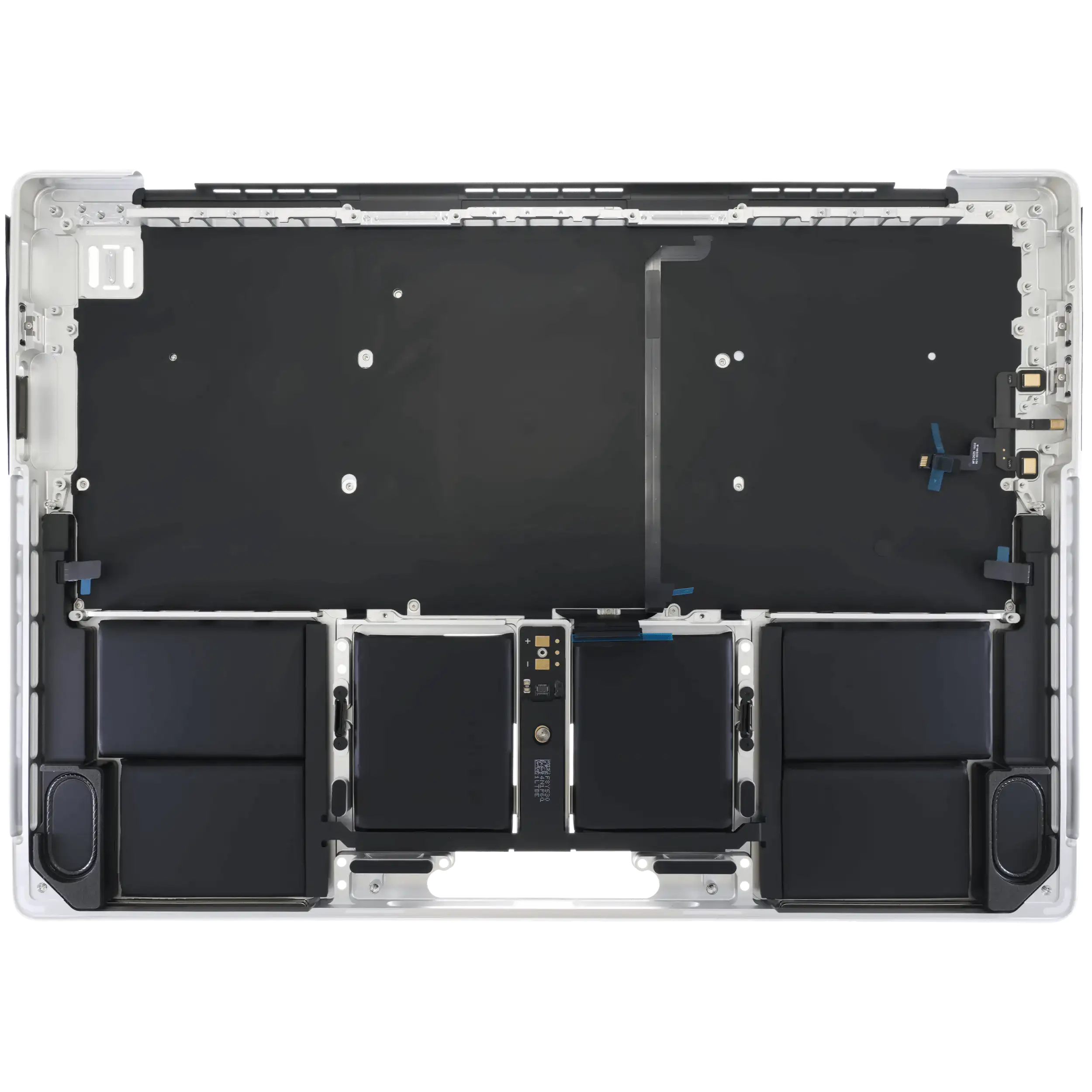 Top Case with Battery and Keyboard for MacBook Pro 14" A2442 (2021) Pro / Max / Pro 14" A2779 (2023) (Original OEM) (US Keyboard) (Silver)