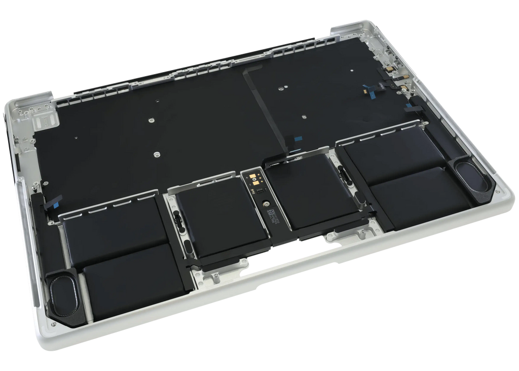 Top Case with Battery and Keyboard for MacBook Pro 14" A2442 (2021) Pro / Max / Pro 14" A2779 (2023) (Original OEM) (US Keyboard) (Silver)