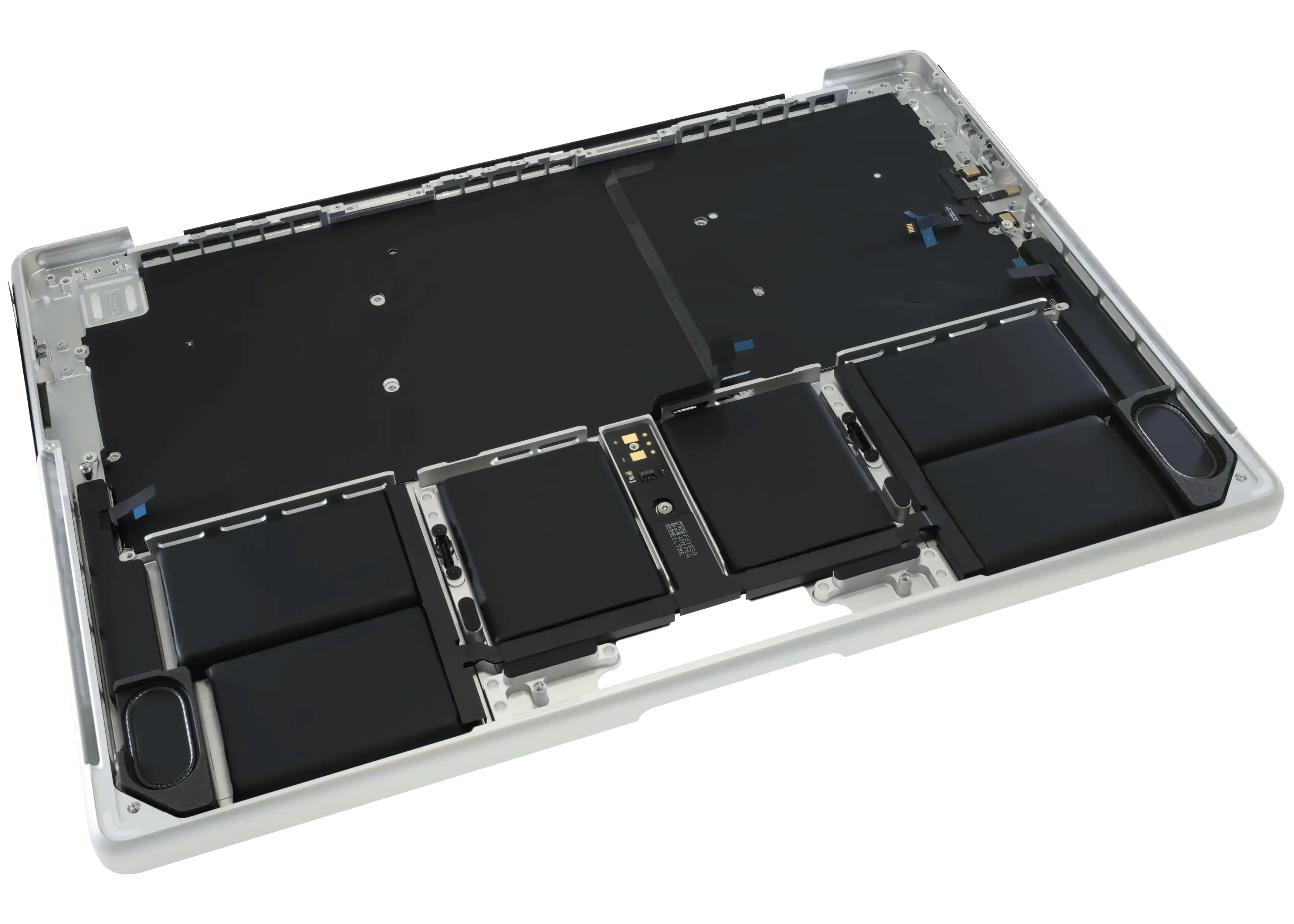 Top Case with Battery and Keyboard for MacBook Pro 14" A2442 (2021) Pro / Max / Pro 14" A2779 (2023) (Original OEM) (US Keyboard) (Silver)